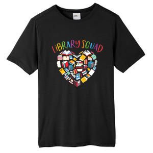 Library Squad Librarian Bookworm Book Lover Tall Fusion ChromaSoft Performance T-Shirt