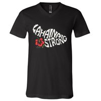 Lahaina Strong V-Neck T-Shirt