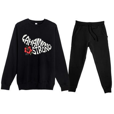 Lahaina Strong Premium Crewneck Sweatsuit Set