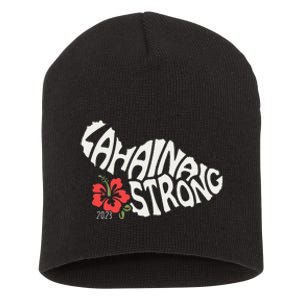 Lahaina Strong Short Acrylic Beanie