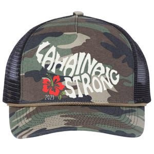 Lahaina Strong Retro Rope Trucker Hat Cap