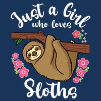 Loves Sloths Cooling Performance Crew T-Shirt