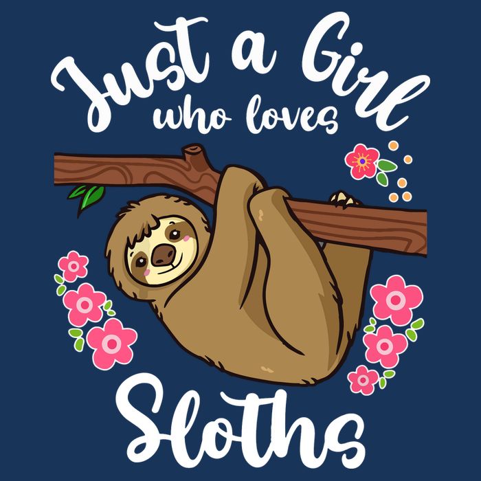 Loves Sloths Cooling Performance Crew T-Shirt