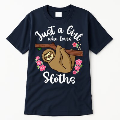 Loves Sloths Tall T-Shirt