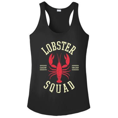 Lobster Squad Lobster Festival I Lobster Enthusiasts Ladies PosiCharge Competitor Racerback Tank