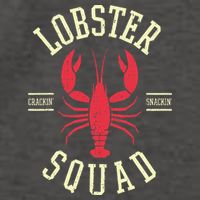 Lobster Squad Lobster Festival I Lobster Enthusiasts Vector Backpack