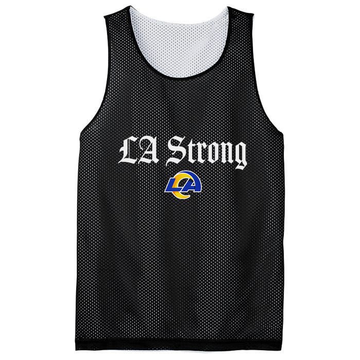 La Strong Lafd R.A.M Mesh Reversible Basketball Jersey Tank