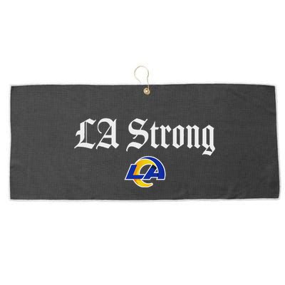La Strong Lafd R.A.M Large Microfiber Waffle Golf Towel