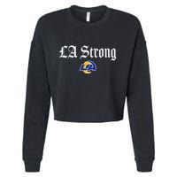 La Strong Lafd R.A.M Cropped Pullover Crew