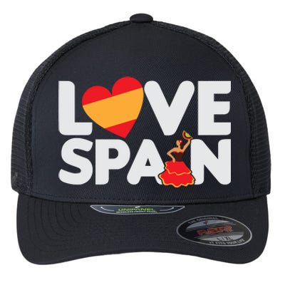 Love Spain Flexfit Unipanel Trucker Cap