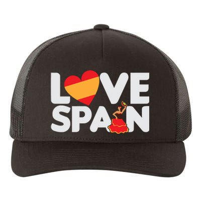 Love Spain Yupoong Adult 5-Panel Trucker Hat