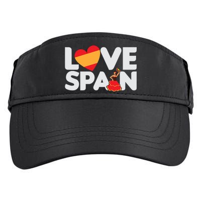 Love Spain Adult Drive Performance Visor