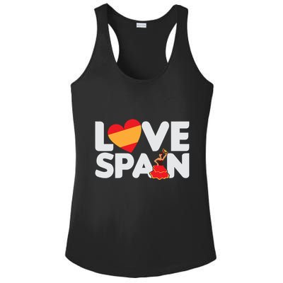Love Spain Ladies PosiCharge Competitor Racerback Tank