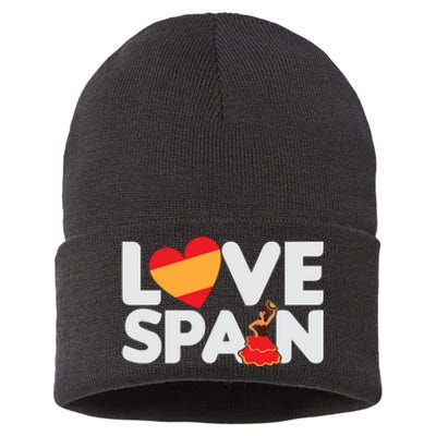 Love Spain Sustainable Knit Beanie