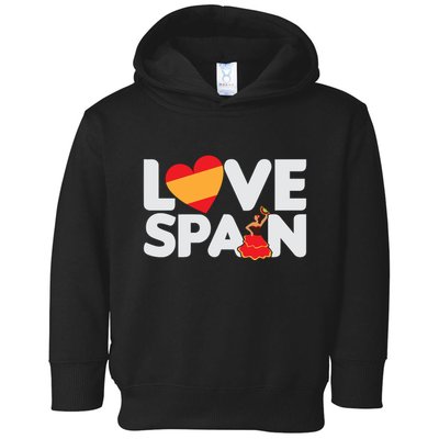 Love Spain Toddler Hoodie