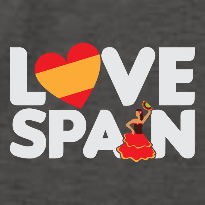 Love Spain Vector Backpack