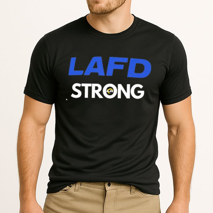 Lafd Strong Cooling Performance Crew T-Shirt
