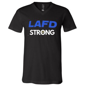 Lafd Strong V-Neck T-Shirt