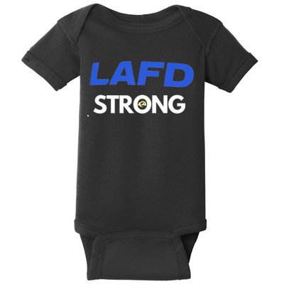 Lafd Strong Baby Bodysuit