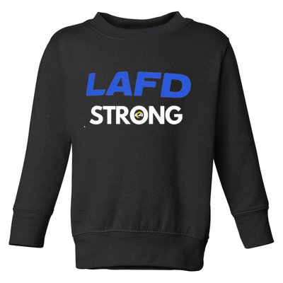 Lafd Strong Toddler Sweatshirt