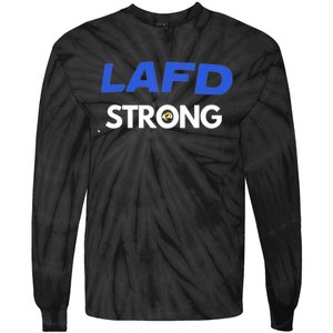 Lafd Strong Tie-Dye Long Sleeve Shirt