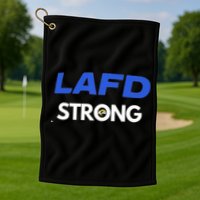 Lafd Strong Golf Towel