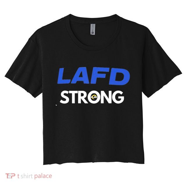 Lafd Strong Crop Top