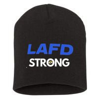 Lafd Strong Short Acrylic Beanie