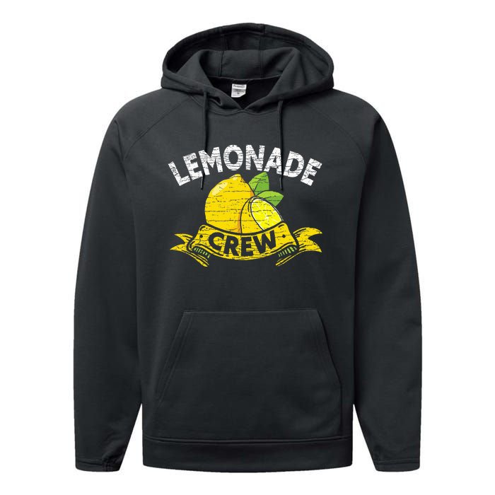 Lemon Stand Lemonade Crew Performance Fleece Hoodie