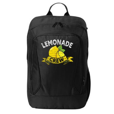 Lemon Stand Lemonade Crew City Backpack