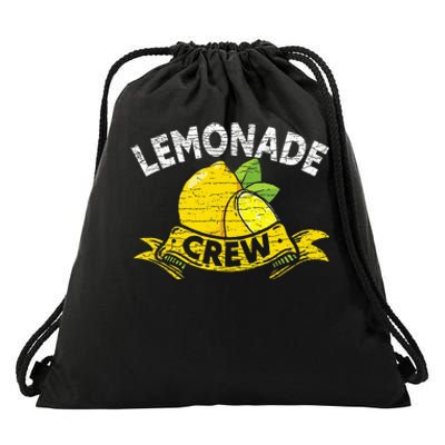 Lemon Stand Lemonade Crew Drawstring Bag