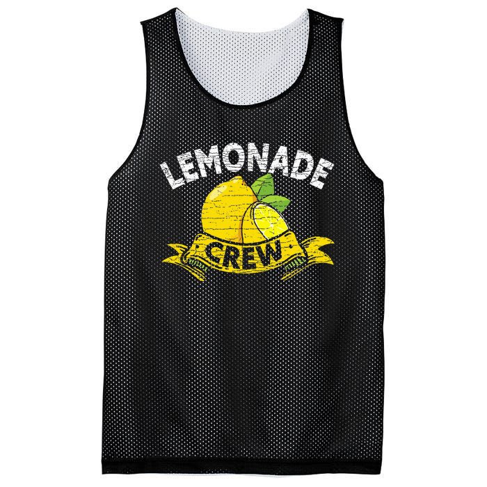 Lemon Stand Lemonade Crew Mesh Reversible Basketball Jersey Tank