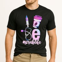Love Scrub Life Stethoscope Nursing Nurses Day Cooling Performance Crew T-Shirt