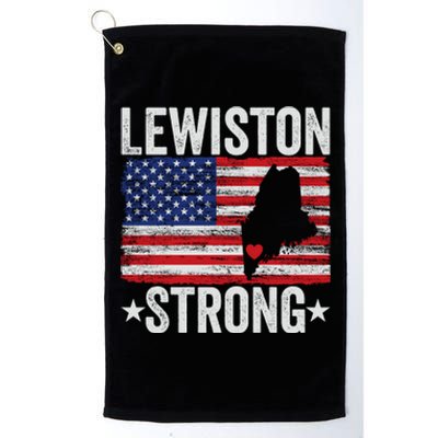 Lewiston Strong Platinum Collection Golf Towel