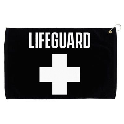 Lifeguard Sayings Life Guard Job Grommeted Golf Towel