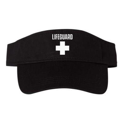 Lifeguard Sayings Life Guard Job Valucap Bio-Washed Visor