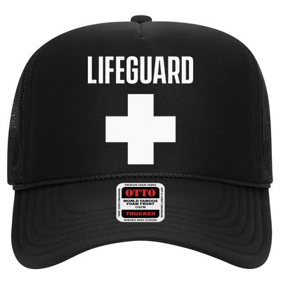 Lifeguard Sayings Life Guard Job Trucker Hat