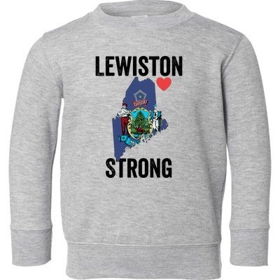 Lewiston Strong Toddler Sweatshirt