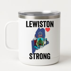 Lewiston Strong 12 oz Stainless Steel Tumbler Cup