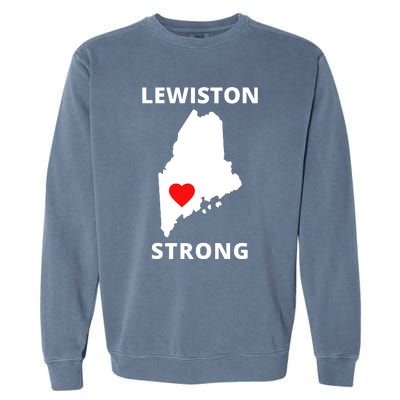 Lewiston Strong Garment-Dyed Sweatshirt