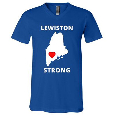 Lewiston Strong V-Neck T-Shirt