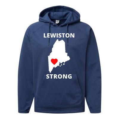 Lewiston Strong Performance Fleece Hoodie