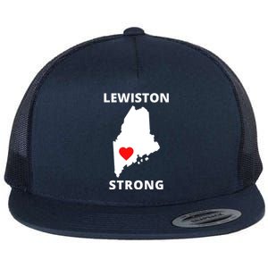 Lewiston Strong Flat Bill Trucker Hat