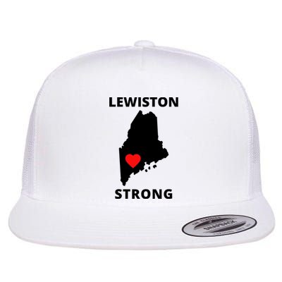 Lewiston Strong Flat Bill Trucker Hat