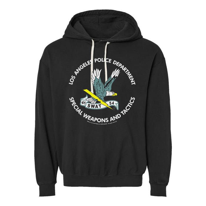 Lapd Swat Garment-Dyed Fleece Hoodie