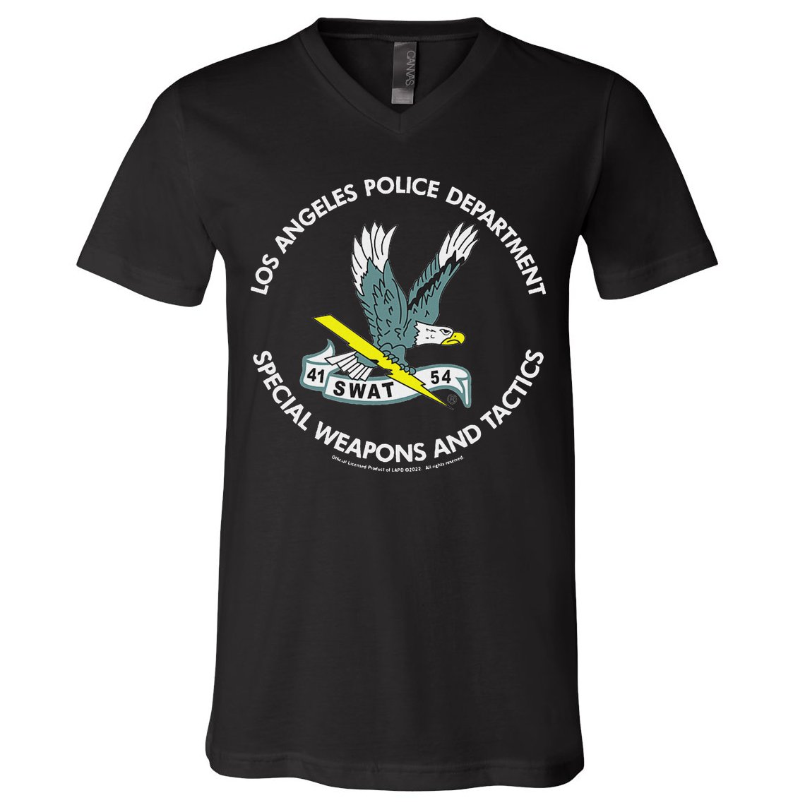 Lapd Swat V-Neck T-Shirt