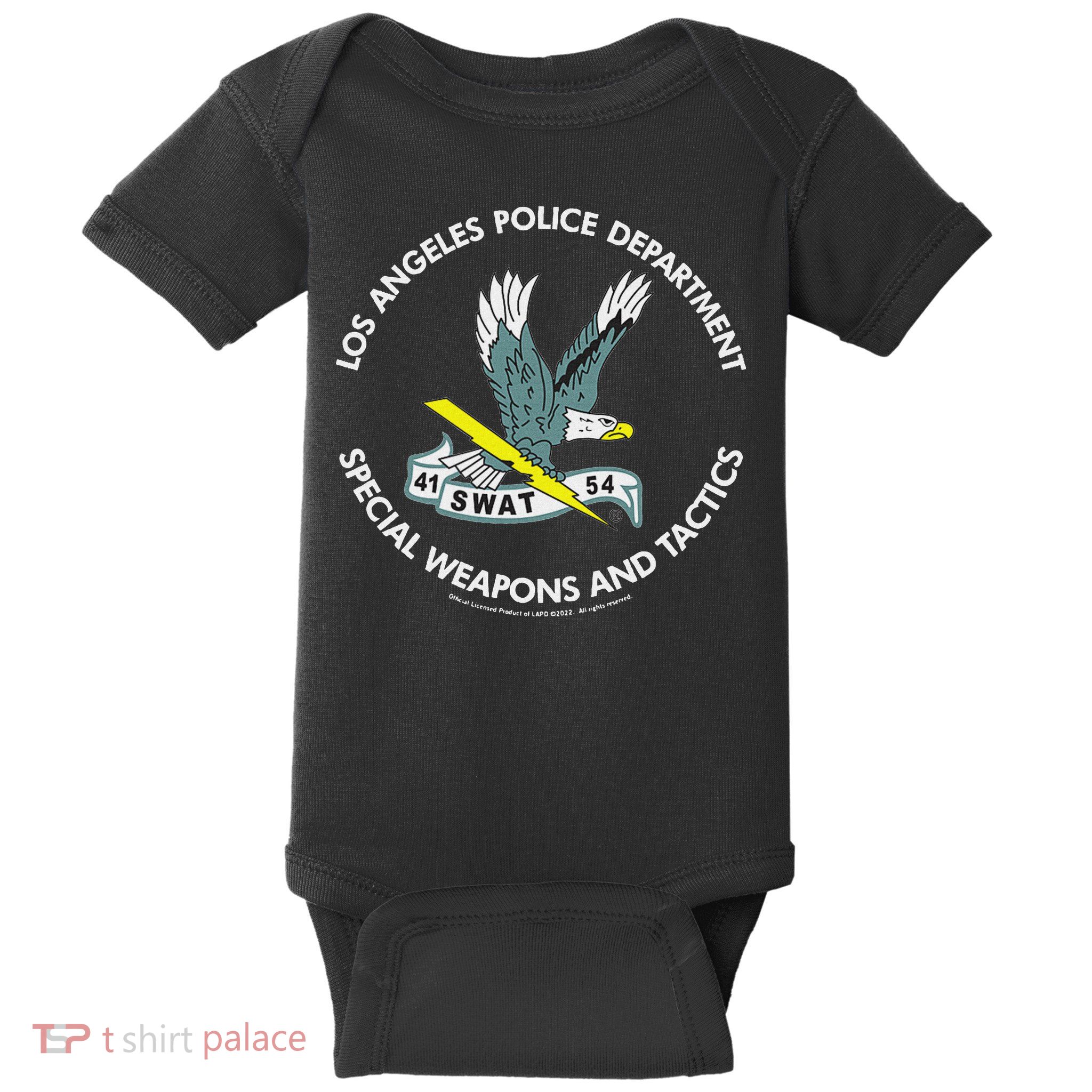 Lapd Swat Baby Bodysuit