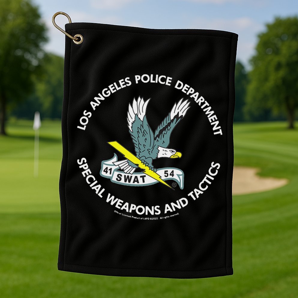 Lapd Swat Golf Towel