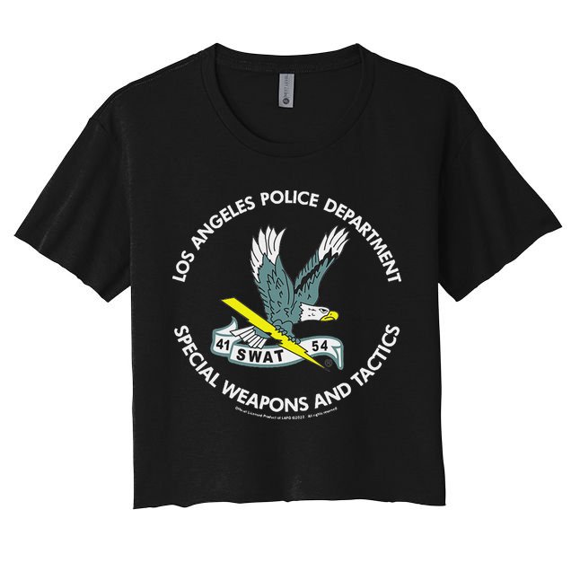 Lapd Swat Crop Top