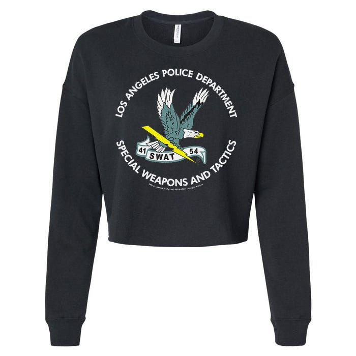 Lapd Swat Cropped Pullover Crew